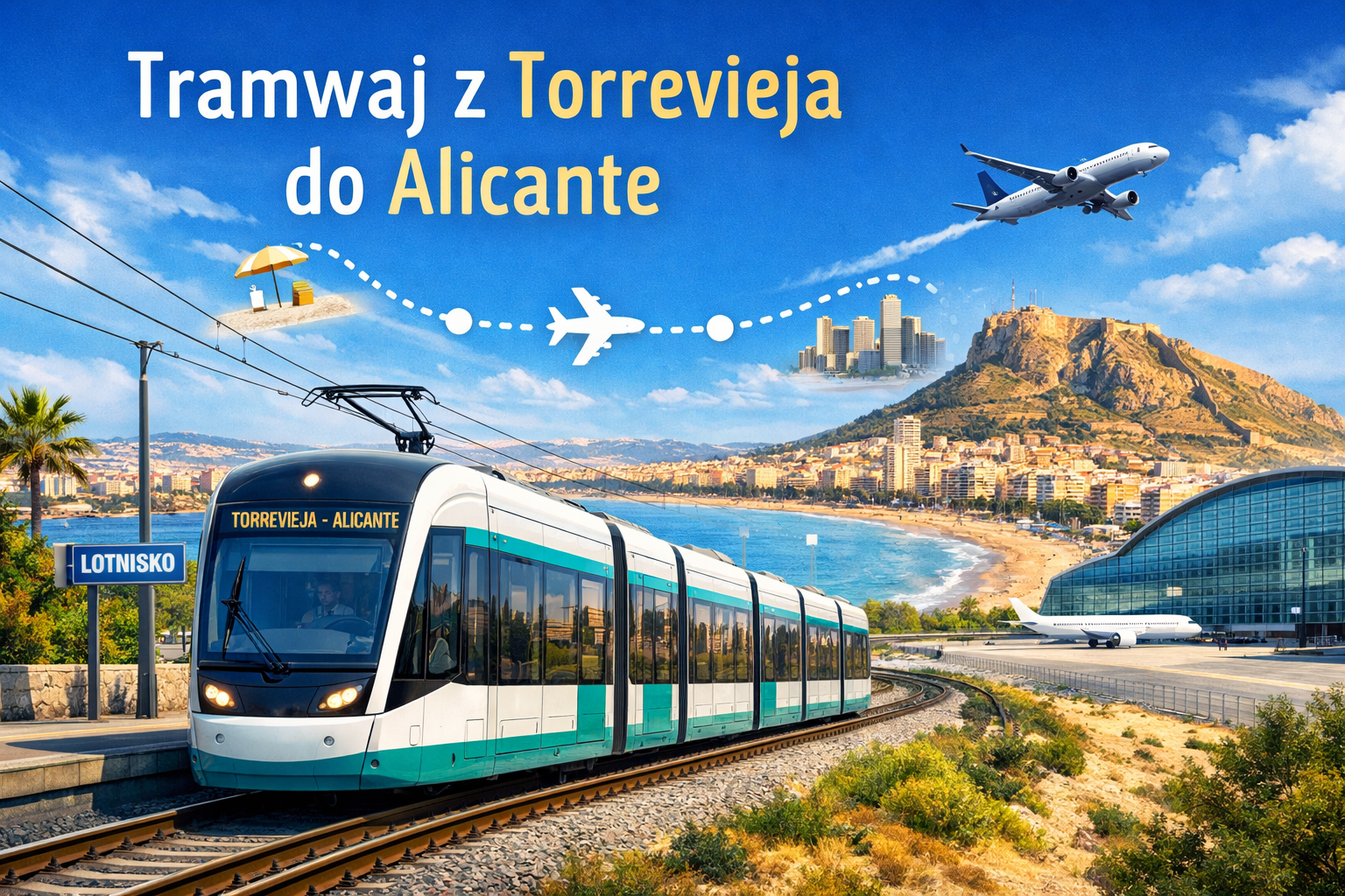 Tramwaj z Torrevieja do Alicante i na lotnisko – czy projekt ma szansę?